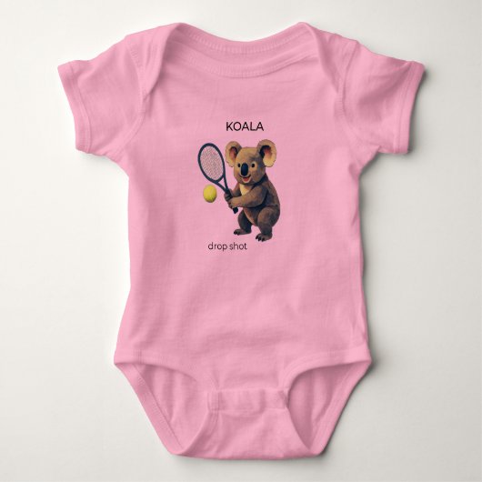 Koala - Schattige Australische Tennisser Romper (Voorkant)