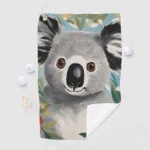 Koala Schilderij Golfhanddoek (Insitu)