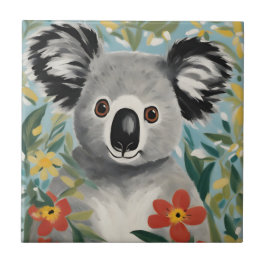 Koala Schilderij Tegeltje