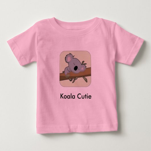 Koala-Shirt voor baby's (Voorkant)