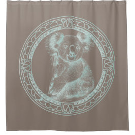 KOALA - Shower Curtain Douchegordijn