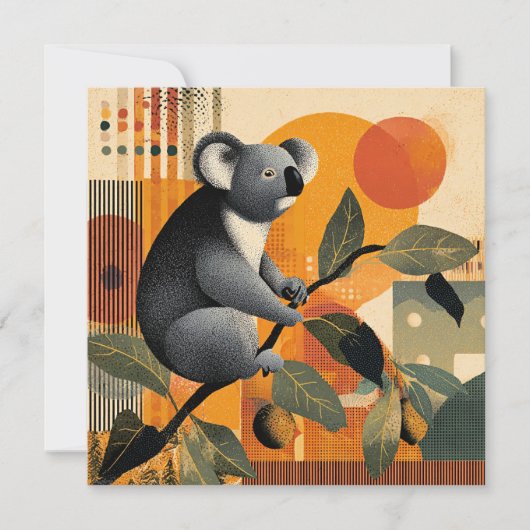 Koala Sitting in a Tree (Voorkant)