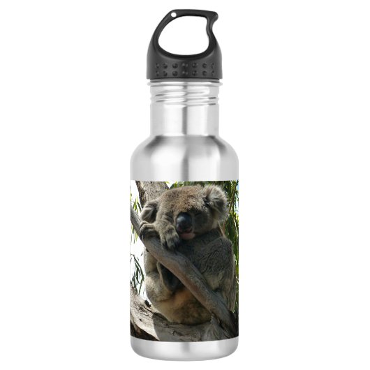 Koala - Slaap Cadeautags Waterfles (Voorkant)