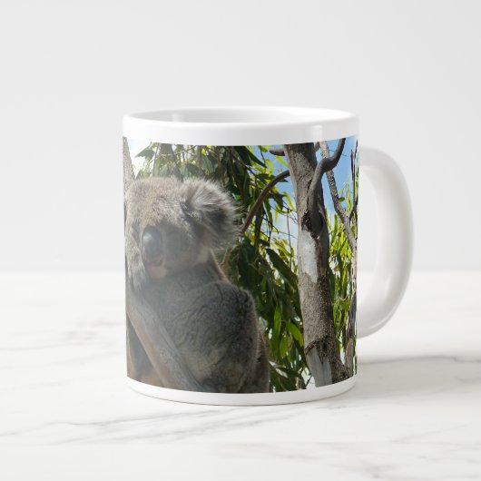 Koala - Sleeping Gift Labels Grote Koffiekop (Voorkant rechts)