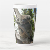 Koala - Sleeping Gift Labels Latte Mok (Voorkant)