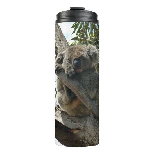 Koala - Sleeping Gift Labels Thermosbeker (Voorkant)