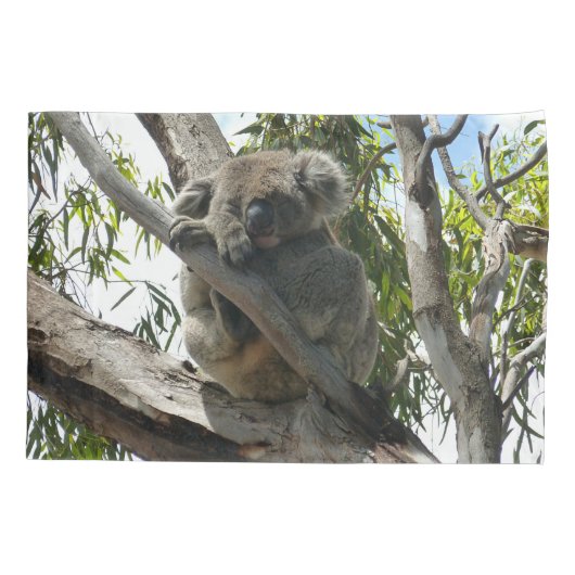 Koala - Sleeping Kussensloop (Achterkant)