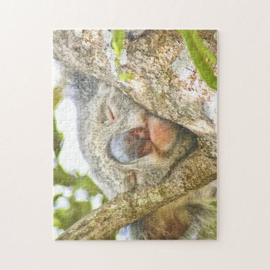 Koala Sleeping Legpuzzel (Verticaal)