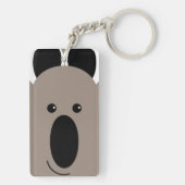 Koala! Sleutelhanger (achterkant)