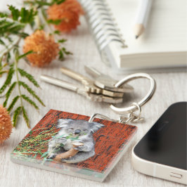 Koala Snack Time Acrylic Key Ring Sleutelhanger