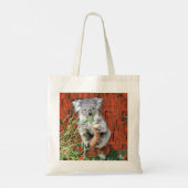 Koala Snack Time Budget Canvas tas (Achterkant)