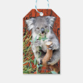 Koala Snack Time Gift Label Cadeaulabel (Voorkant)