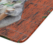 Koala Snack Time Glass Choping Board Snijplank (Hoek)