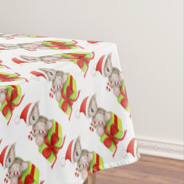 Koala snoep cadeau aquarel Kerst kunst Tafelkleed