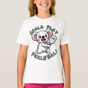 koala spelen pickleball t-shirt