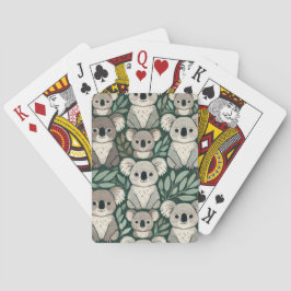 Koala-spelkaarten Pokerkaarten