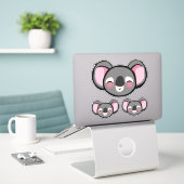 Koala Sticker (Laptop op bureau)