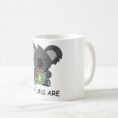Koala Tea Gifts laat je de hele dag lachen Koffiemok (Voorkant rechts)