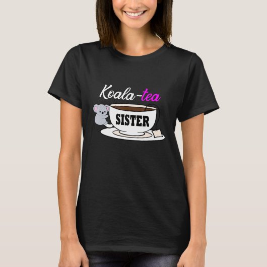 Koala Tea Lovers Idea T-shirt Koala Beer Lover Tea (Voorkant)