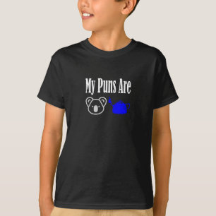 Koala Tea Puns Funny T-shirt