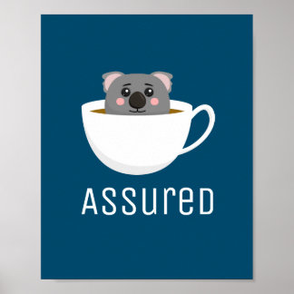 Koala Tea verzekerd Poster