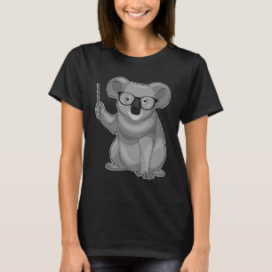 Koala Teacher Pointer T-shirt