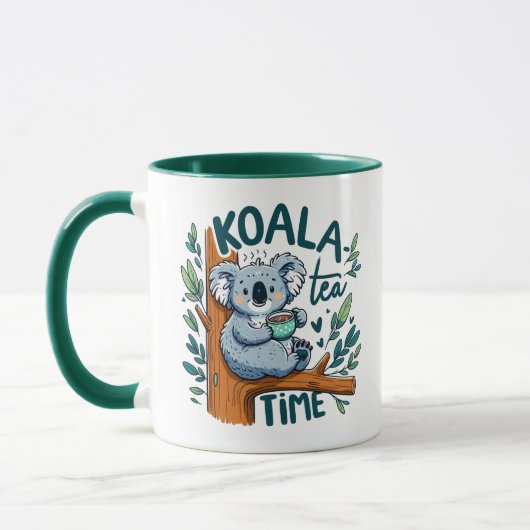 Koala thee-tijd mok (Links)