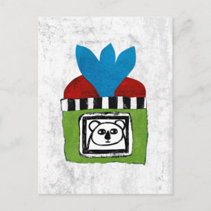 Koala thuis Briefkaart