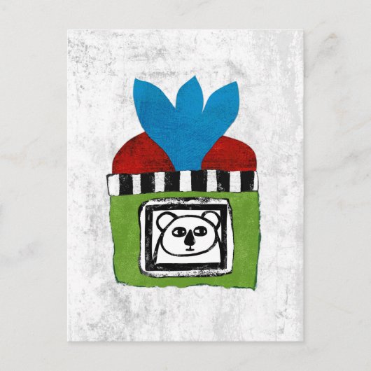 Koala thuis Briefkaart (Voorkant)