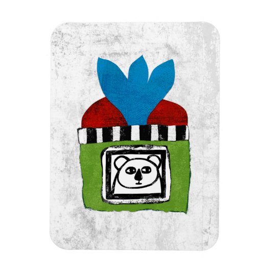 Koala Thuis Koelkastmagneet Magneet (Verticaal)