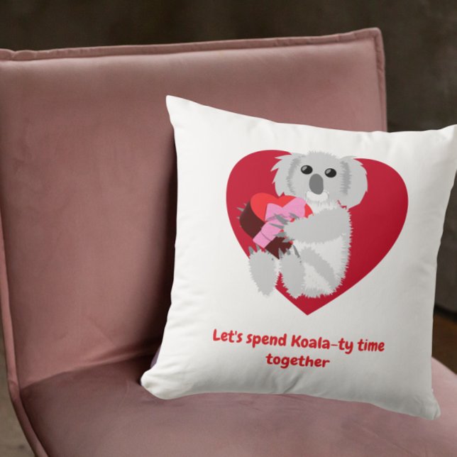 Koala-tijd samen doorbrengen kussen (Creator heeft geüpload)