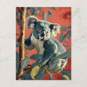  Koala: Tijdloze Wildlife Charm Briefkaart