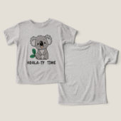 Koala Toddler T-shirt (Ontwerp Voorkant & Achterkant)
