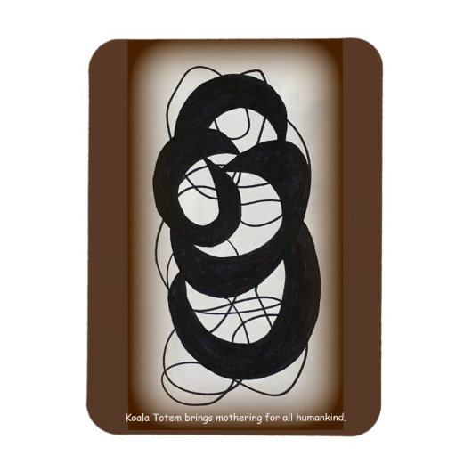 Koala Totem Magneet (Verticaal)