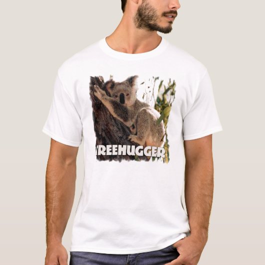 Koala treehugger t-shirt (Voorkant)