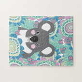 Koala Tropical Bloom Legpuzzel (Horizontaal)