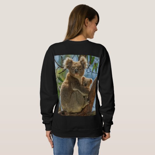Koala tshirt ontwerp (Achterkant volledig)