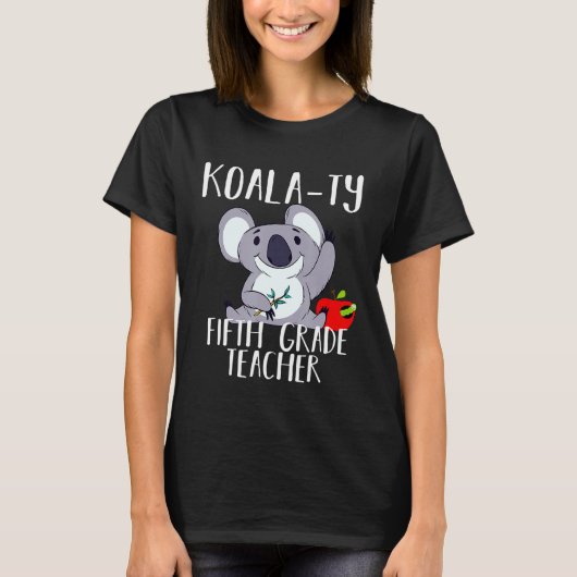 Koala-Ty 5e leerschool T-shirt (Voorkant)