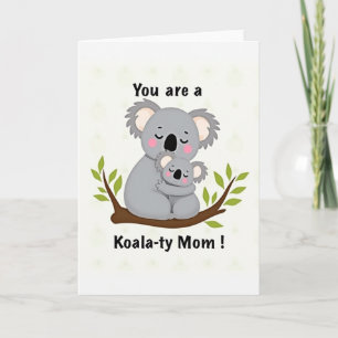 Koala Ty Mom Illustratiekaart Kaart