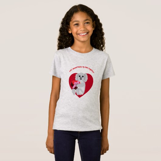 Koala-ty time together t-shirt (Voorkant volledig)