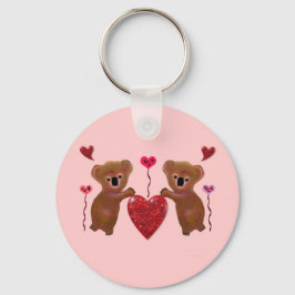Koala Valentijn Hearts Sleutelhangers