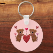 Koala Valentijn Hearts Sleutelhangers (Voorkant)