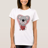 Koala Valentijn T-shirts en cadeaus (Voorkant)