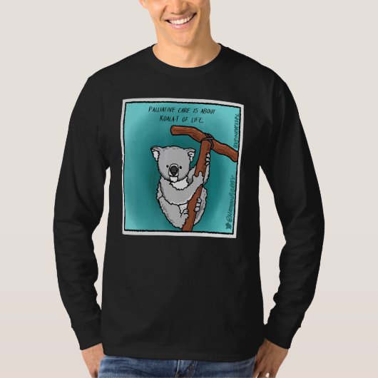 Koala van Leven T-shirt (Voorkant)