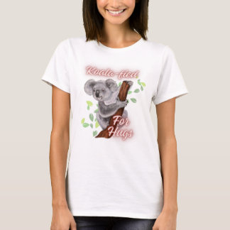 Koala-veld voor Hugs T-shirt