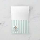 Koala Verjaardag / Baby Boy Shower Dank u kaarten (Binnen)