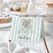 Koala Verjaardag / Baby Boy Shower Dank u kaarten