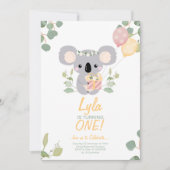 Koala Verjaardag Kaart (Voorkant)