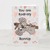 Koala Verjaardag Kaart (Voorkant)