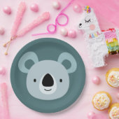 Koala Verjaardag Kinder kamer Wall Art Paper Borde Papieren Bordje (Feest)